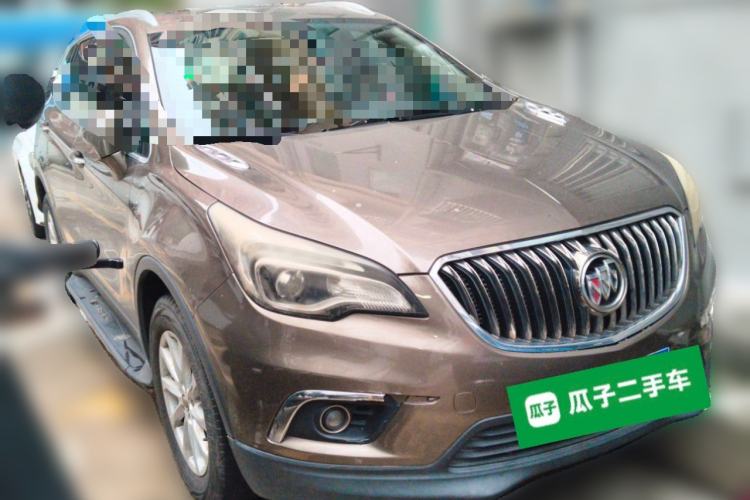 Used Buick Envision 2017 20T Two-Wheel Drive Elite Version Front Right 45 Deg