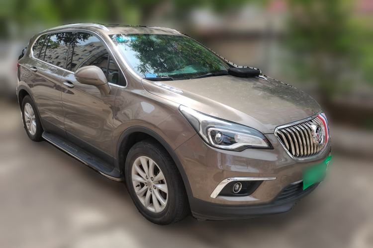 Used Buick Envision 2017 28T Four-Wheel Drive Elite Model Front Right 45 Deg