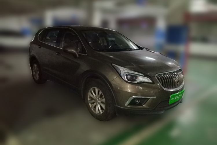 Used Buick Envision 2017 28T Four-Wheel Drive Elite Model Front Right 45 Deg