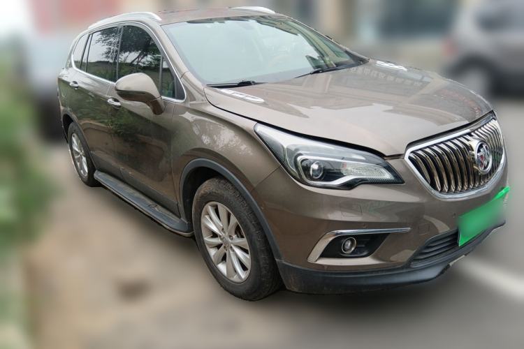 Used Buick Envision 2017 28T Four-Wheel Drive Elite Model Front Right 45 Deg