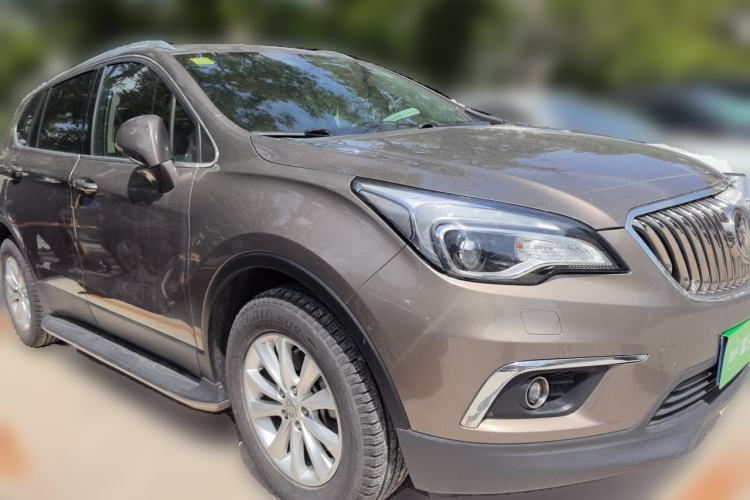 Used Buick Envision 2017 28T Four-Wheel Drive Luxury Model Front Right 45 Deg