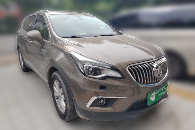 Used Buick Envision 2017 28T Four-Wheel Drive Elite Model Front Right 45 Deg