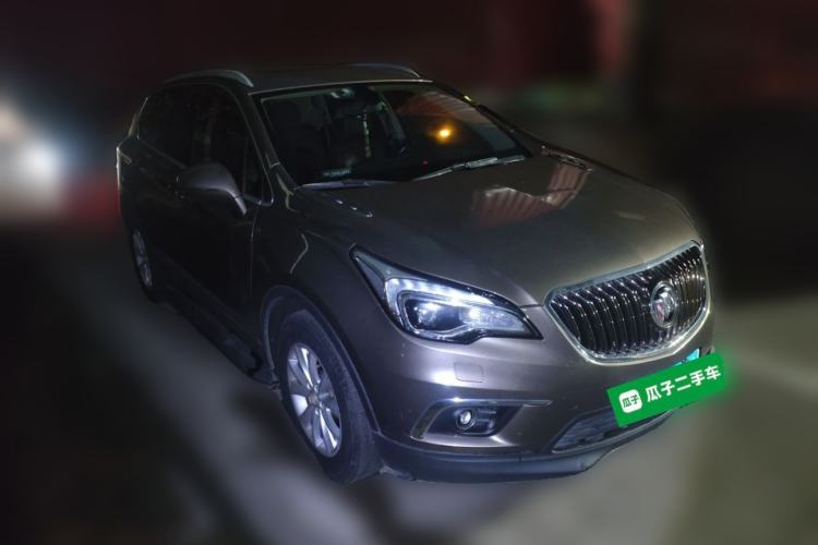 Used Buick Envision 2017 28T Four-Wheel Drive Elite Model Front Right 45 Deg