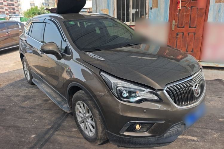 Used Buick Envision 2017 20T Two-Wheel Drive Elite Version Front Right 45 Deg
