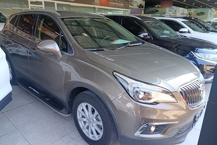 Used Buick Envision 2017 20T Two-Wheel Drive Elite Version Front Right 45 Deg
