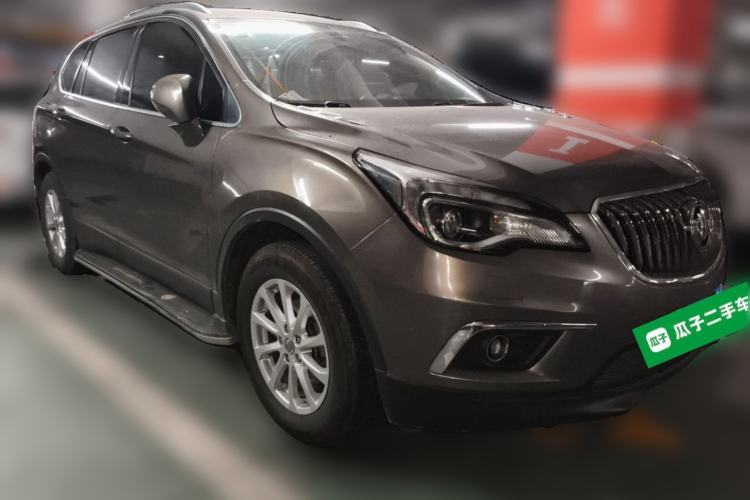 Used Buick Envision 2017 20T Two-Wheel Drive Luxury Model Front Right 45 Deg