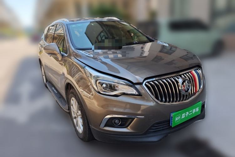 Used Buick Envision 2017 20T Two-Wheel Drive Elite Version Front Right 45 Deg