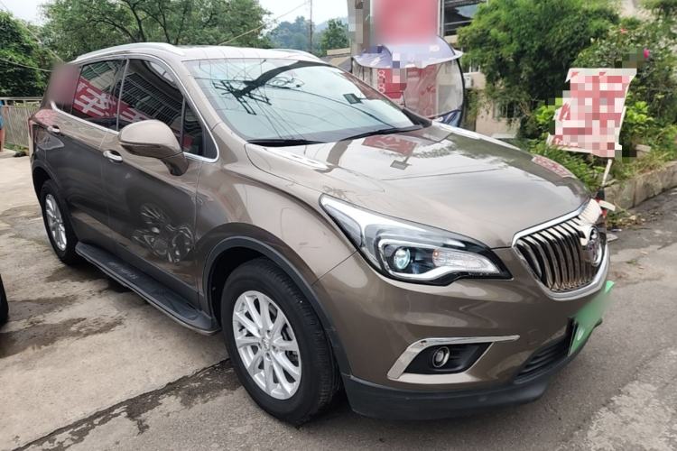 Used Buick Envision 2017 20T Two-Wheel Drive Elite Version Front Right 45 Deg