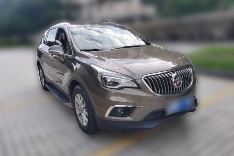 Used Buick Envision 2017 20T Two-Wheel Drive Luxury Model Front Right 45 Deg