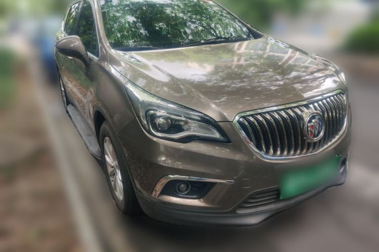 Used Buick Envision 2017 28T Four-Wheel Drive Leading Model Front Right 45 Deg