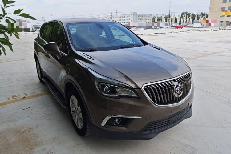 Used Buick Envision 2017 28T Four-Wheel Drive Elite Model Front Right 45 Deg