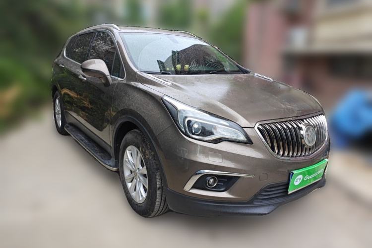 Used Buick Envision 2017 28T Four-Wheel Drive Elite Model Front Right 45 Deg