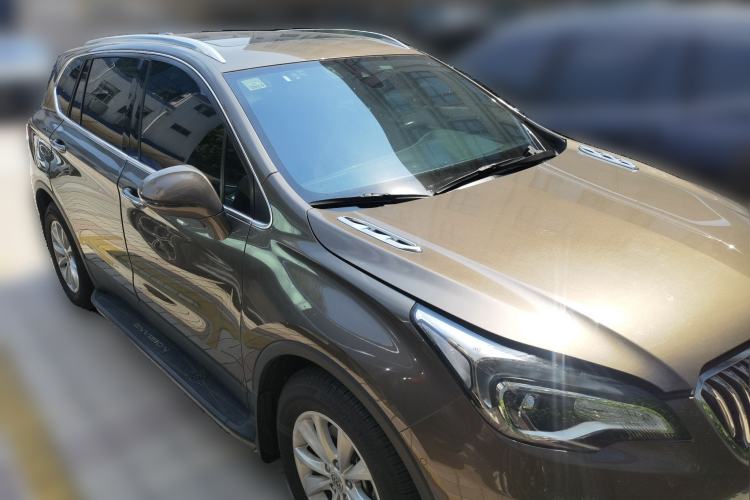 Used Buick Envision 2017 28T Four-Wheel Drive Luxury Model Front Right 45 Deg