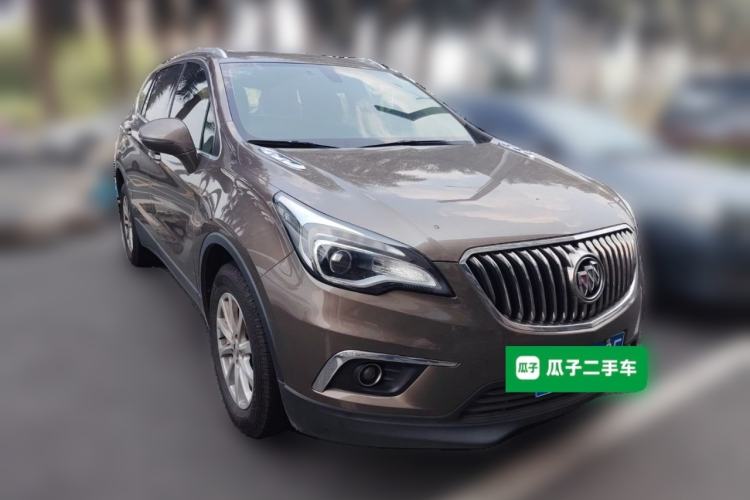 Used Buick Envision 2017 20T Two-Wheel Drive Elite Version Front Right 45 Deg