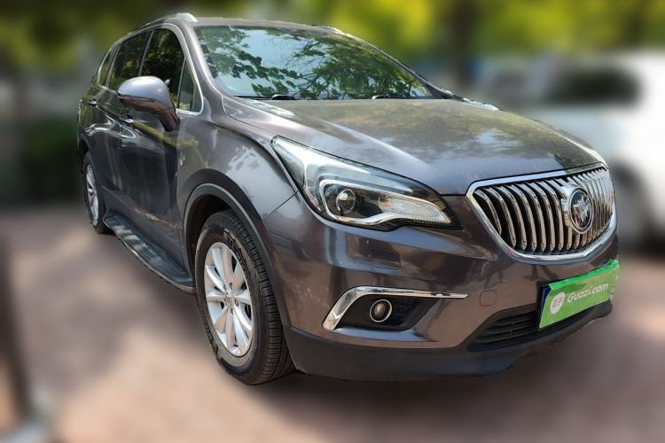 Used Buick Envision 2017 28T Four-Wheel Drive Luxury Model Front Right 45 Deg
