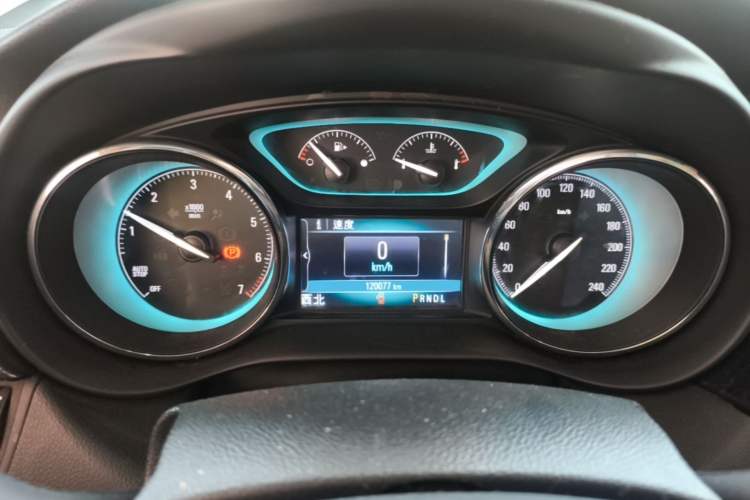 Used Buick Envision 2017 28T Four-Wheel Drive Elite Model Instrument Cluster