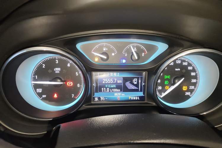 Used Buick Envision 2017 28T Four-Wheel Drive Elite Model Instrument Cluster