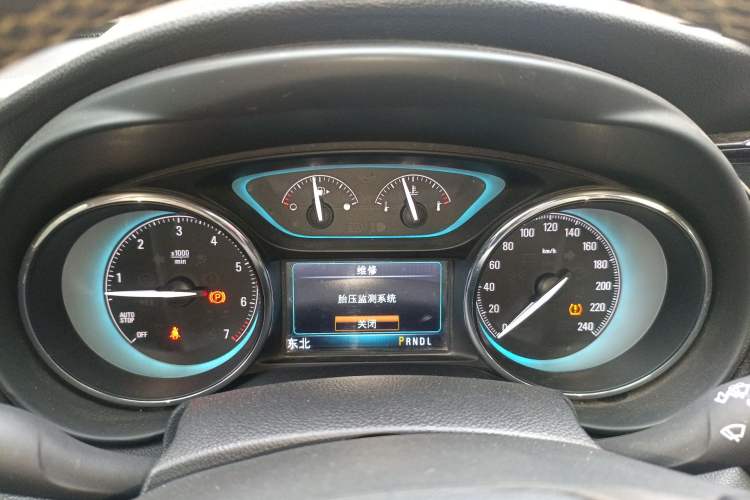 Used Buick Envision 2017 28T Four-Wheel Drive Elite Model Instrument Cluster