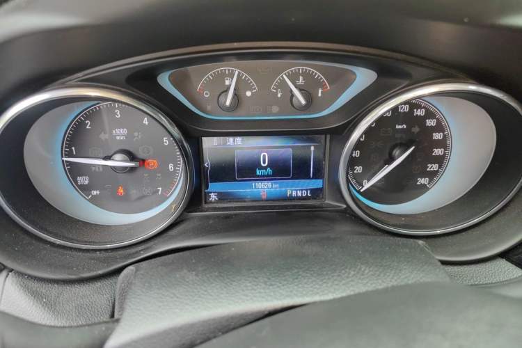 Used Buick Envision 2017 28T Four-Wheel Drive Elite Model Instrument Cluster