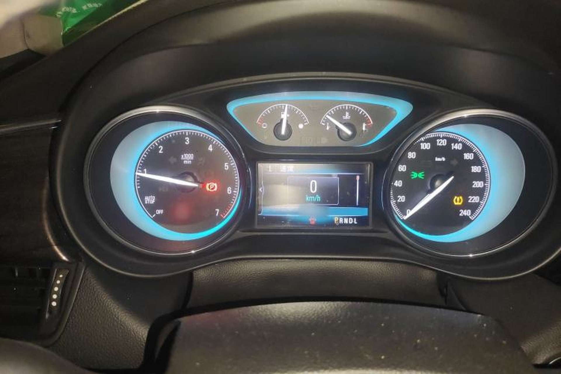 Used Buick Envision 2017 20T Two-Wheel Drive Elite Version Instrument Cluster