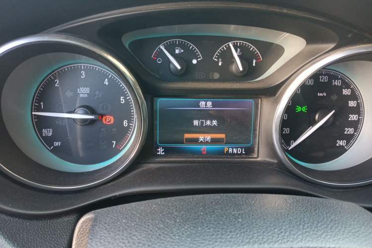 Used Buick Envision 2017 28T Four-Wheel Drive Elite Model Instrument Cluster