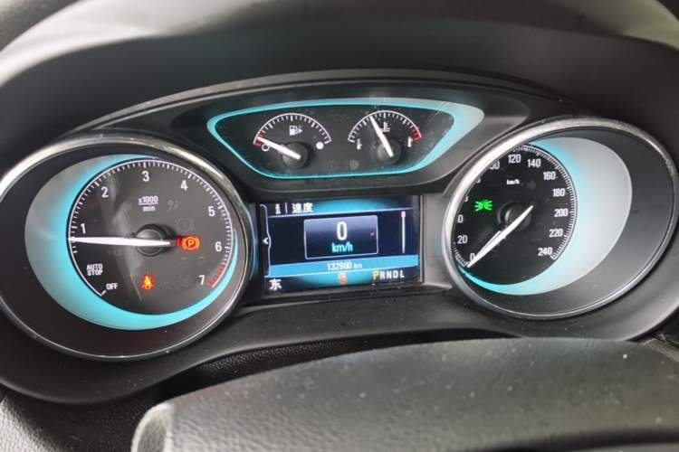 Used Buick Envision 2017 28T Four-Wheel Drive Elite Model Instrument Cluster