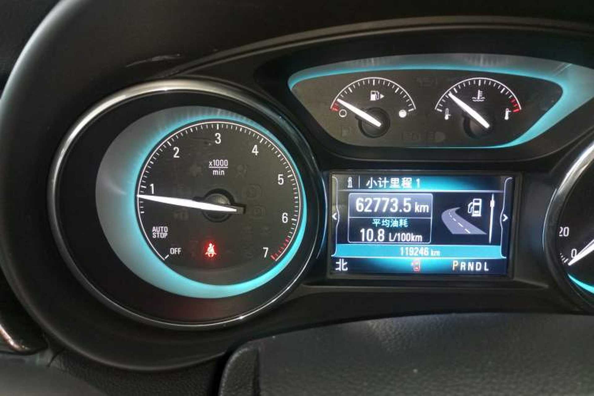 Used Buick Envision 2017 28T Four-Wheel Drive Elite Model Instrument Cluster