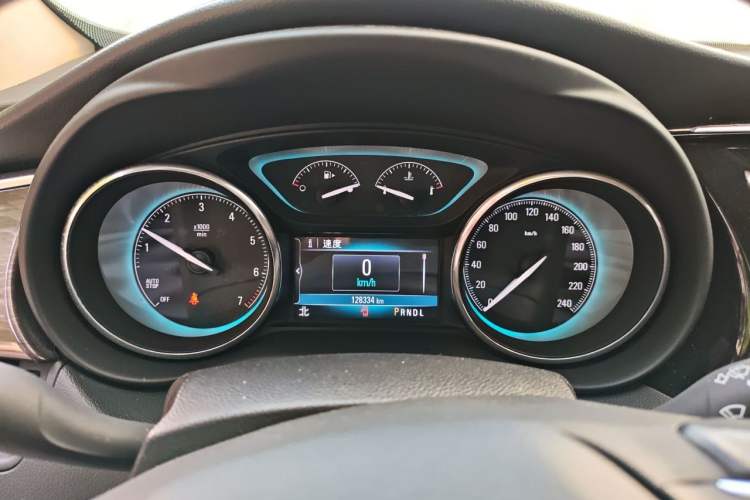 Used Buick Envision 2017 28T Four-Wheel Drive Elite Model Instrument Cluster