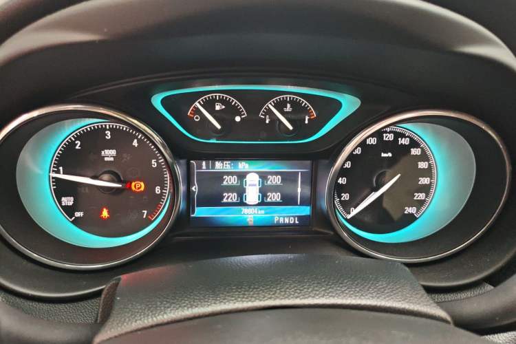 Used Buick Envision 2017 20T Two-Wheel Drive Elite Version Instrument Cluster