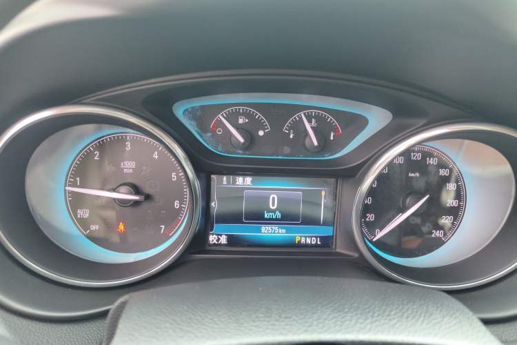 Used Buick Envision 2017 28T Four-Wheel Drive Elite Model Instrument Cluster
