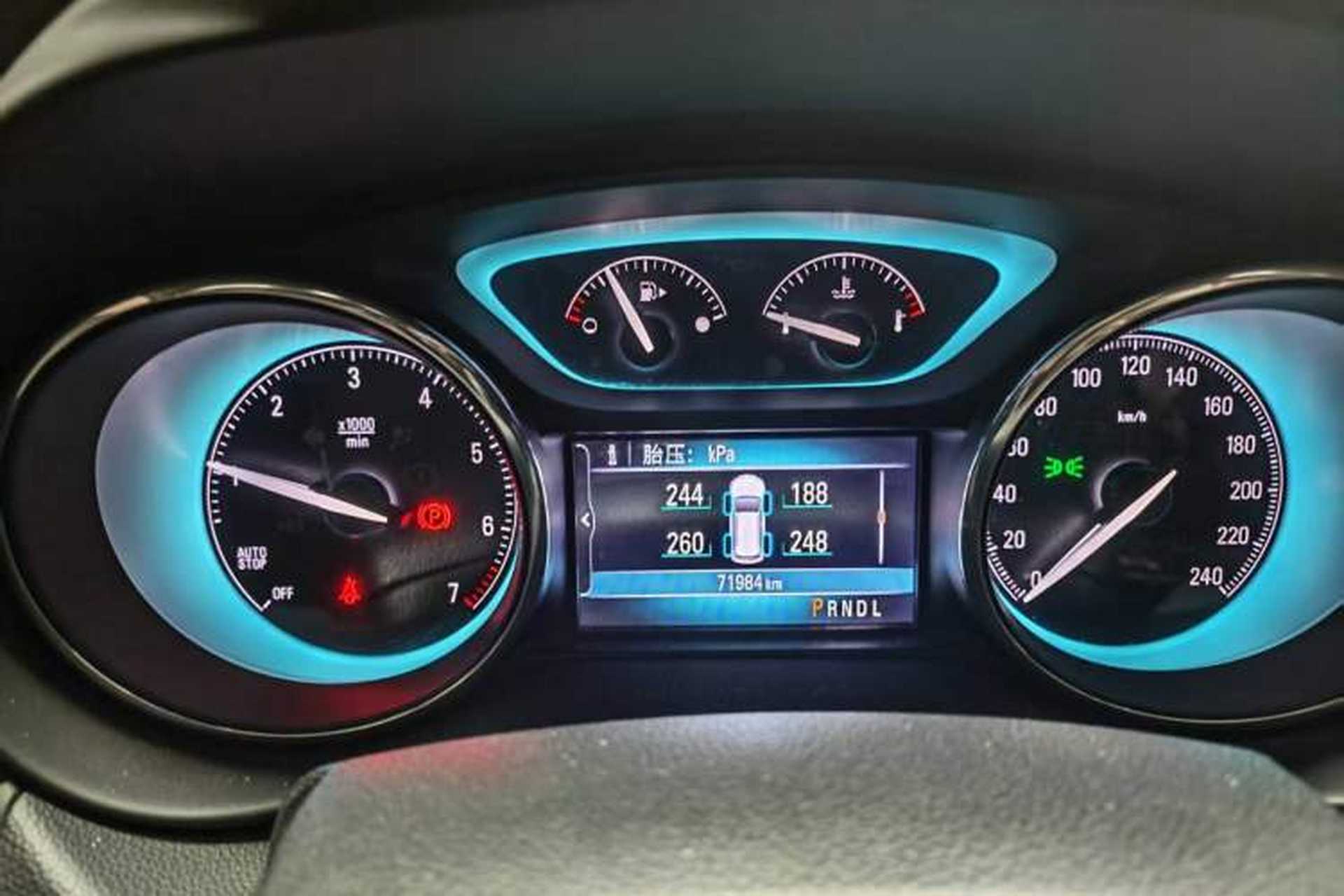 Used Buick Envision 2017 20T Two-Wheel Drive Elite Version Instrument Cluster