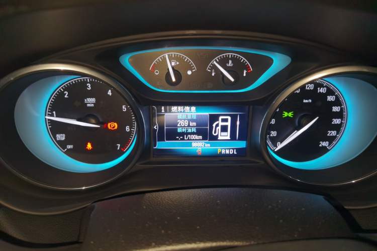 Used Buick Envision 2017 20T Two-Wheel Drive Elite Version Instrument Cluster
