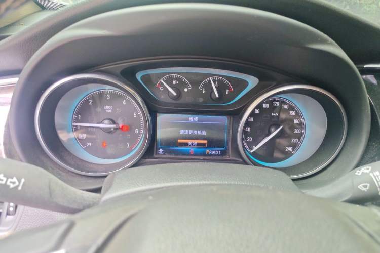 Used Buick Envision 2017 28T Four-Wheel Drive Elite Model Instrument Cluster