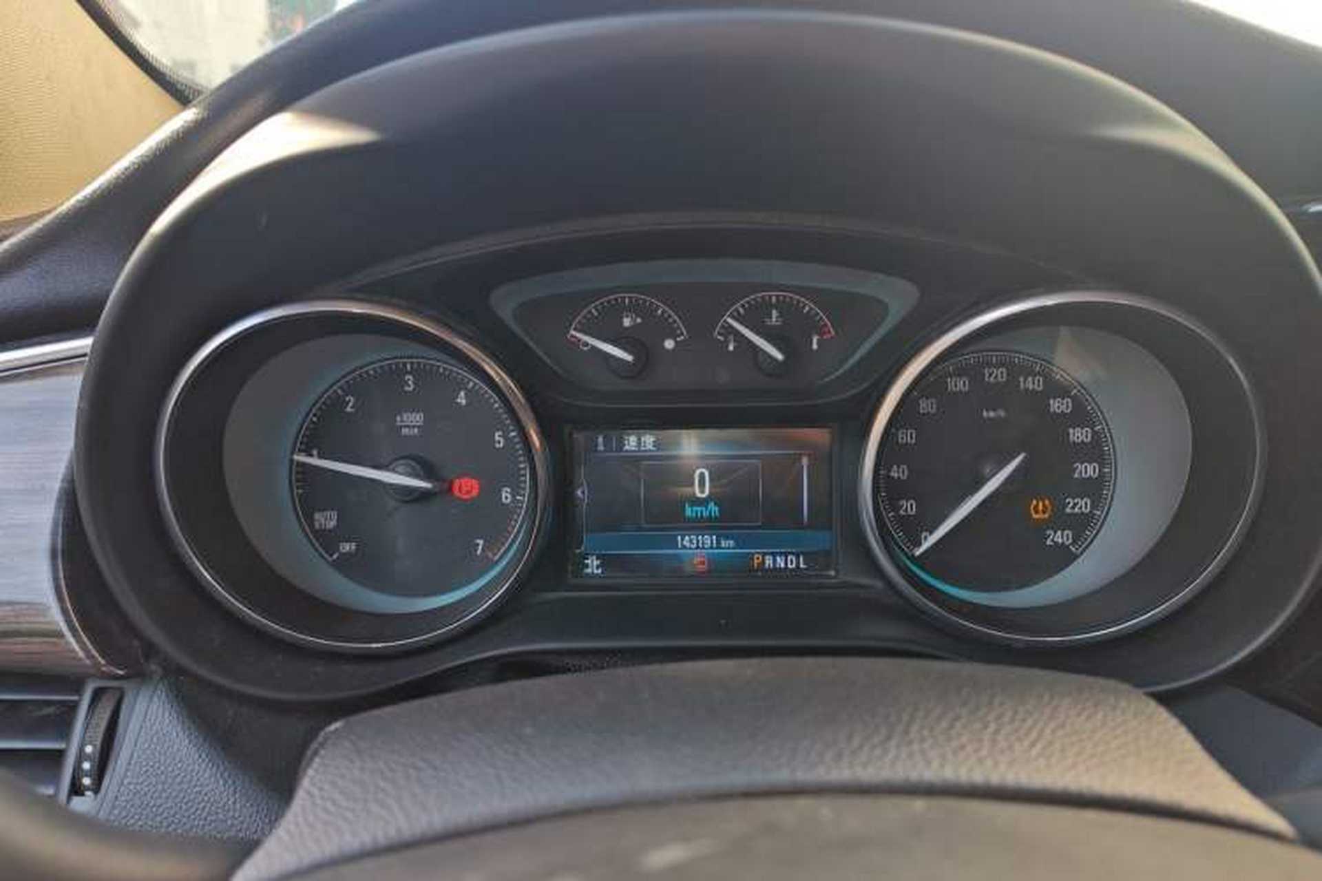 Used Buick Envision 2017 20T Two-Wheel Drive Luxury Model Instrument Cluster