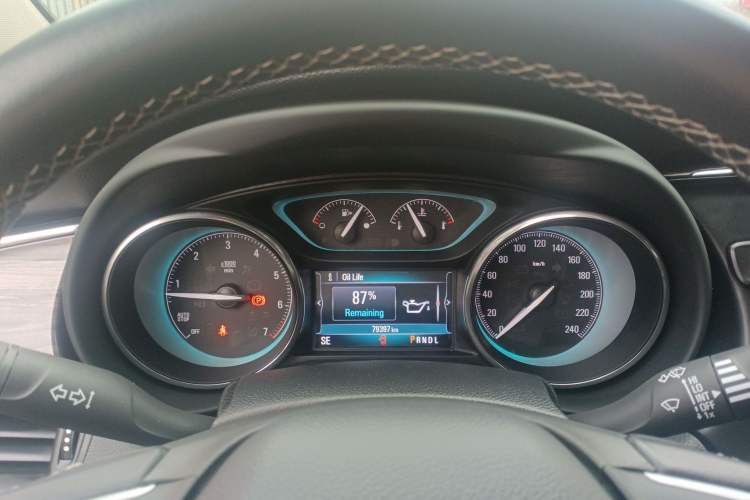 Used Buick Envision 2017 28T Four-Wheel Drive Elite Model Instrument Cluster