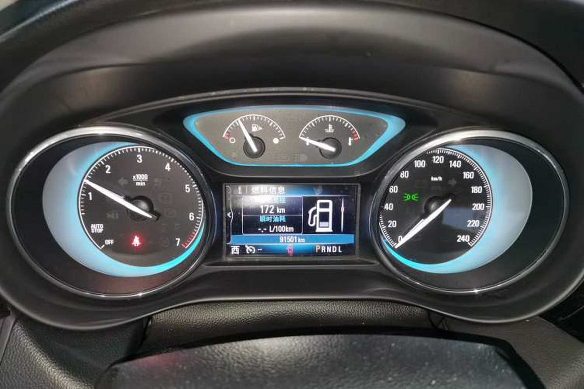 Used Buick Envision 2017 28T Four-Wheel Drive Elite Model Instrument Cluster