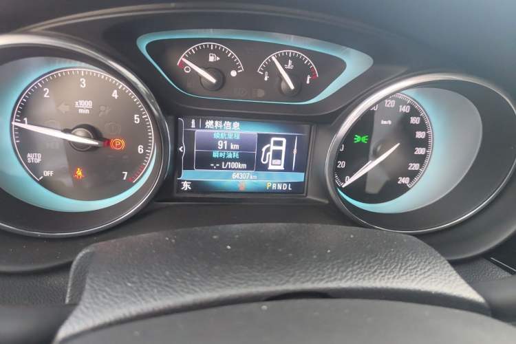 Used Buick Envision 2017 28T Four-Wheel Drive Elite Model Instrument Cluster