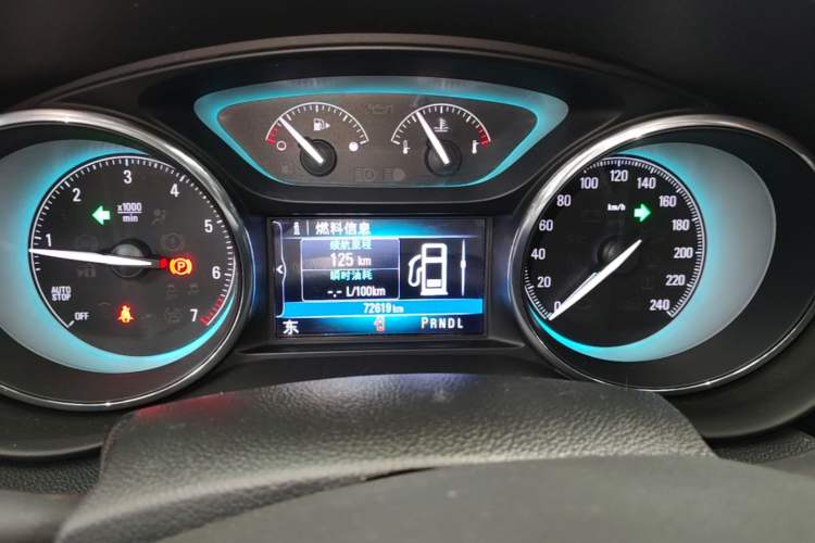 Used Buick Envision 2017 28T Four-Wheel Drive Elite Model Instrument Cluster