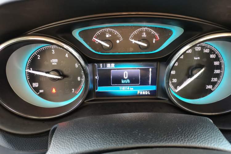 Used Buick Envision 2017 20T Two-Wheel-Drive Tech Edition Instrument Cluster
