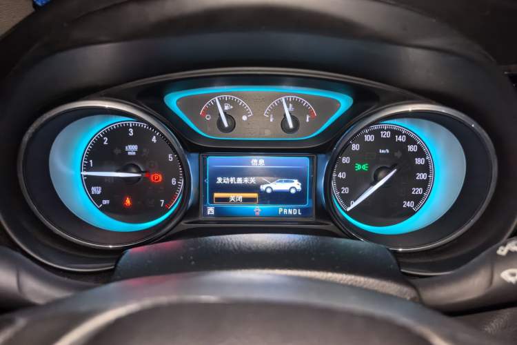 Used Buick Envision 2017 28T Four-Wheel Drive Elite Model Instrument Cluster