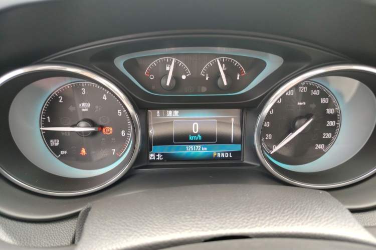 Used Buick Envision 2017 28T Four-Wheel Drive Elite Model Instrument Cluster
