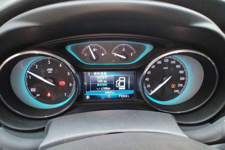 Used Buick Envision 2017 28T Four-Wheel Drive Elite Model Instrument Cluster