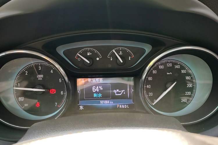 Used Buick Envision 2017 20T Two-Wheel Drive Luxury Model Instrument Cluster