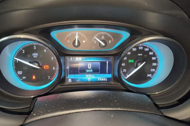 Used Buick Envision 2017 28T Four-Wheel Drive Elite Model Instrument Cluster