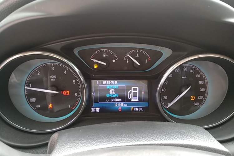 Used Buick Envision 2017 28T Four-Wheel Drive Elite Model Instrument Cluster