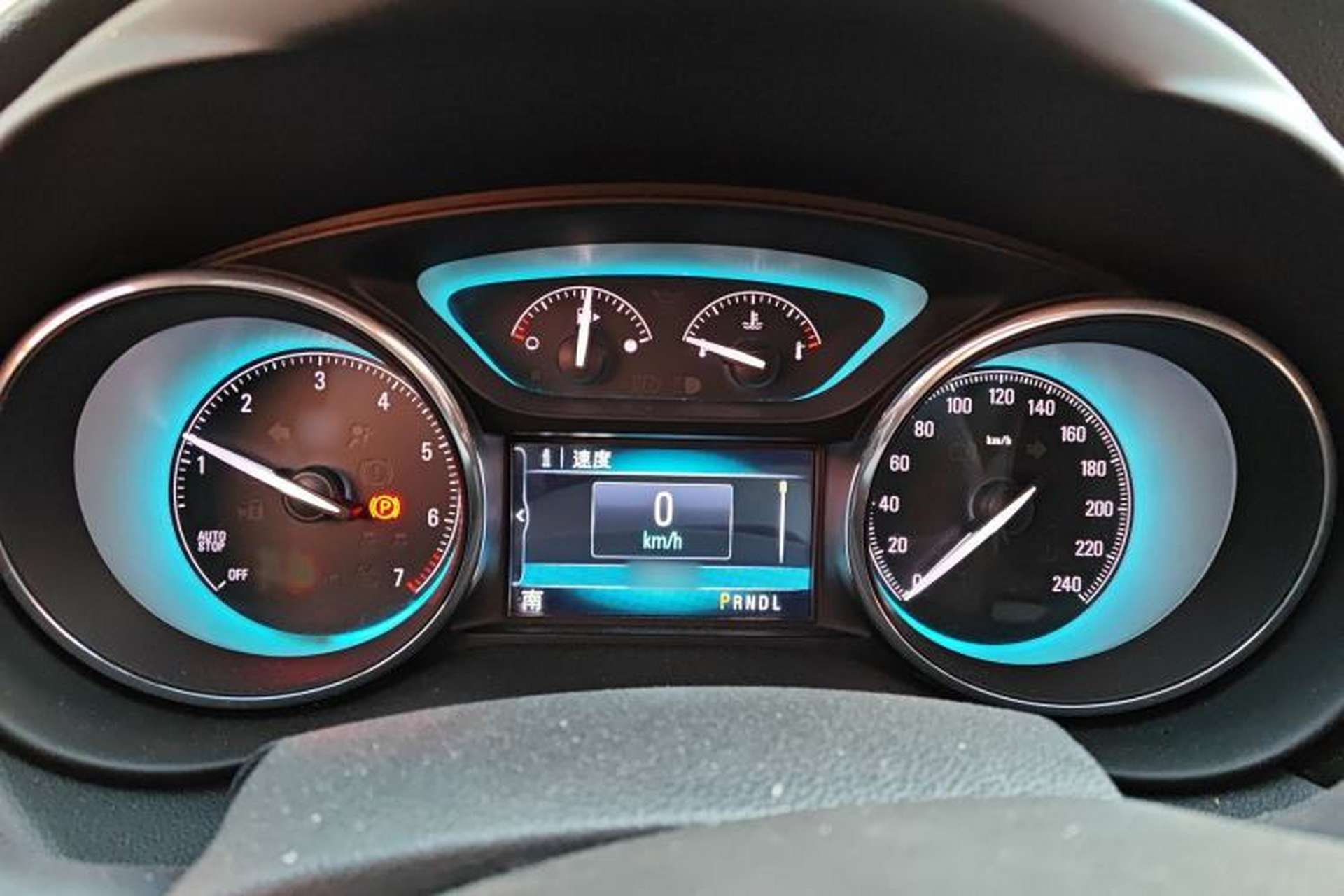 Used Buick Envision 2017 28T Four-Wheel Drive Elite Model Instrument Cluster