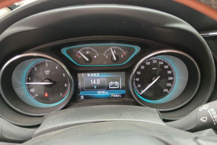 Used Buick Envision 2017 28T Four-Wheel Drive Elite Model Instrument Cluster