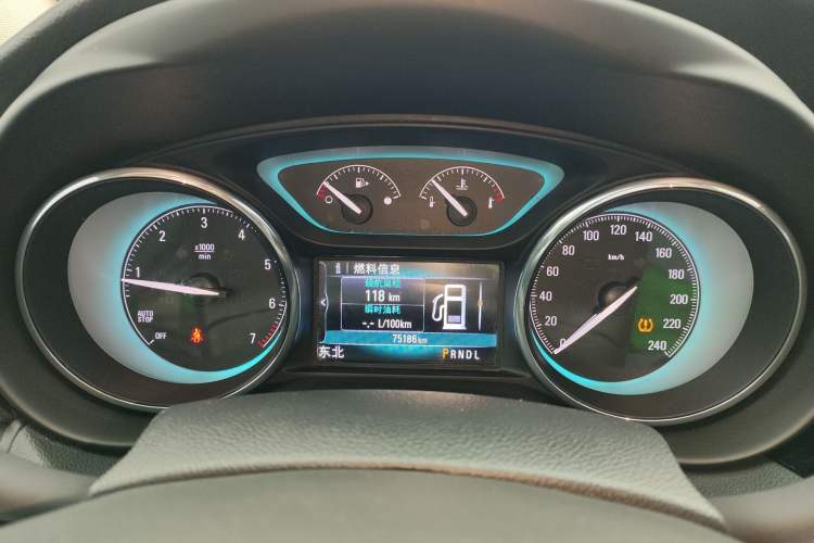 Used Buick Envision 2017 28T Four-Wheel Drive Elite Model Instrument Cluster