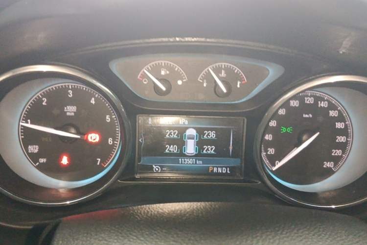 Used Buick Envision 2017 20T Two-Wheel Drive Elite Version Instrument Cluster
