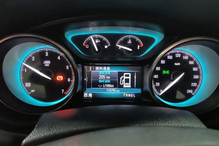 Used Buick Envision 2017 28T Four-Wheel Drive Elite Model Instrument Cluster